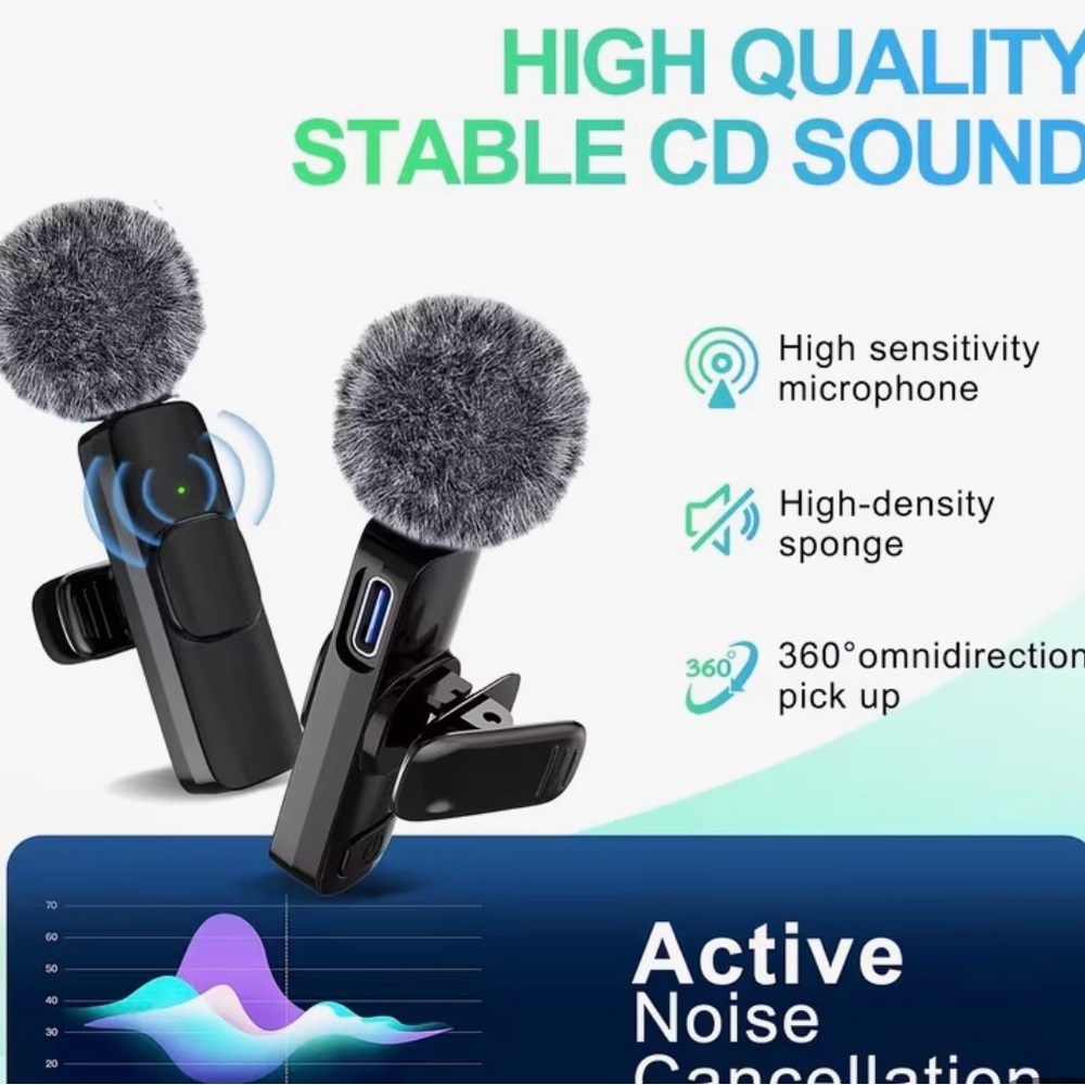 NWT High Sensitivity Microphone with Noise Cancellation